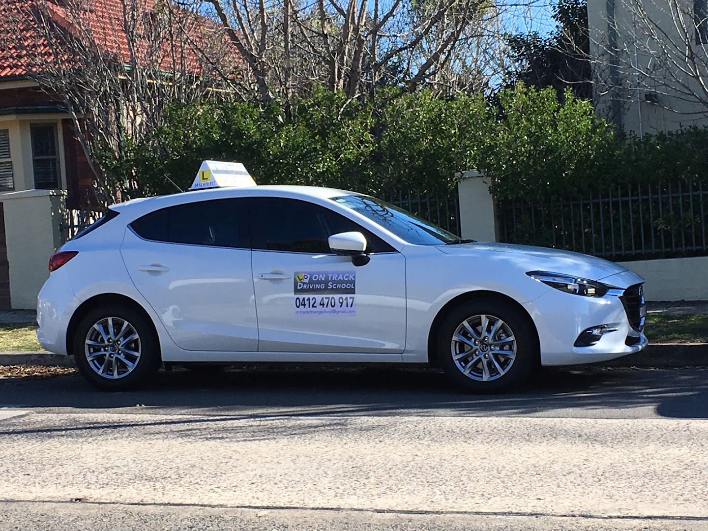 on track driving school