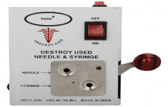 Electric Syringe Needle Destroyer by Trishir Overseas