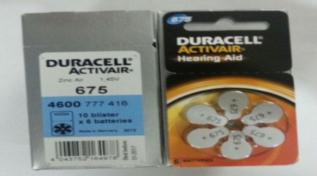 Duracell Hearing Aid Cells by Shri Ganpati Sales