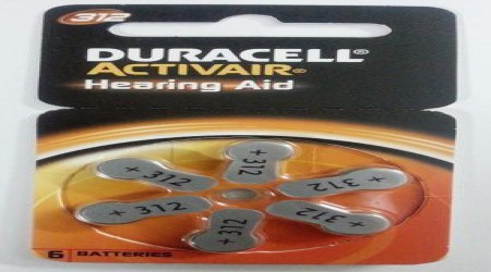 Duracell Hearing Aid Battery Size 312 by Shri Ganpati Sales