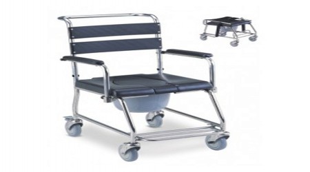 Foldable Commode Wheelchair by Jeegar Enterprises